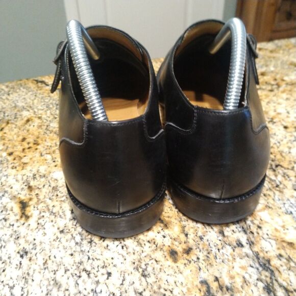 Cole Haan Monk Strap Buckle Leather Dressy Shoes Black Men\'s Size 9.5D 11290 main image 6